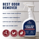Rocco & Roxie Supply Co. Stain & Odor Eliminator for Strong Odor, 32oz Enzyme Pet Odor Eliminator for Home, Carpet Stain Remover for Cats & Dog Pee, Enzymatic Cat Urine Destroyer, Carpet Cleaner Spray - Image 7