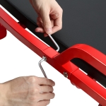 ‎DNA MOTORING TOOLS-00271 Rolling Car Creeper with 3-leves Adjustable Headrest & 6 Casters,300lbs Max Weight Capacity,Red - Image 4