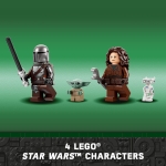 LEGO Star Wars The Mandalorian's N-1 Starfighter 75325 Building Set - The Book of Boba Fett, Featuring Baby Yoda Grogu and Droid Toy Figures, Birthday Gift idea for Kids, Boys & Girls Ages 9+ - Image 3