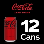Coke Zero Sugar Cola Soda, 12 oz, 12 Pack (Package May Vary) - Image 6