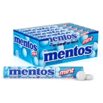 Mentos Chewy Mint Candy Roll, Mint, Non Melting, Party, 14 Count (Pack of 15) - Packaging May Vary