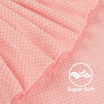 HOMEXCEL Bath Towel Set Pack of 4, (27 x 54 Inches) Microfiber Ultra Soft Highly Absorbent Bath Towel, Lightweight and Quick Drying Towels for Body, Sport, Yoga, SPA, Fitness, Pink - Image 7