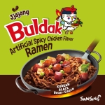 Samyang Buldak Jjajang Korean Spicy Hot Chicken Stir-Fried Noodles 4.94oz (Pack of 5) - Image 4