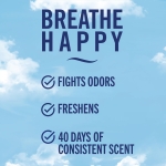 Febreze Car Air Freshener Vent Clip Old Spice Fiji Scent, .07 oz. Car Vent Clip, Pack of 4 - Image 8