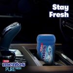 Mentos Pure Fresh Sugar-Free Chewing Gum with Xylitol, Fresh Mint, 50 Piece Bottle (Bulk Pack of 6) - Image 5