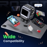 UGREEN Uno 65W USB C Charging Block Nexode 3-Port GaN Charger Compact Fast USB C Power Adapter for MacBook Pro/Air, XPS 13, Note 20/10+, iPhone 16/15, Galaxy S24/S23, Steam Deck, ROG Ally(Black) - Image 4