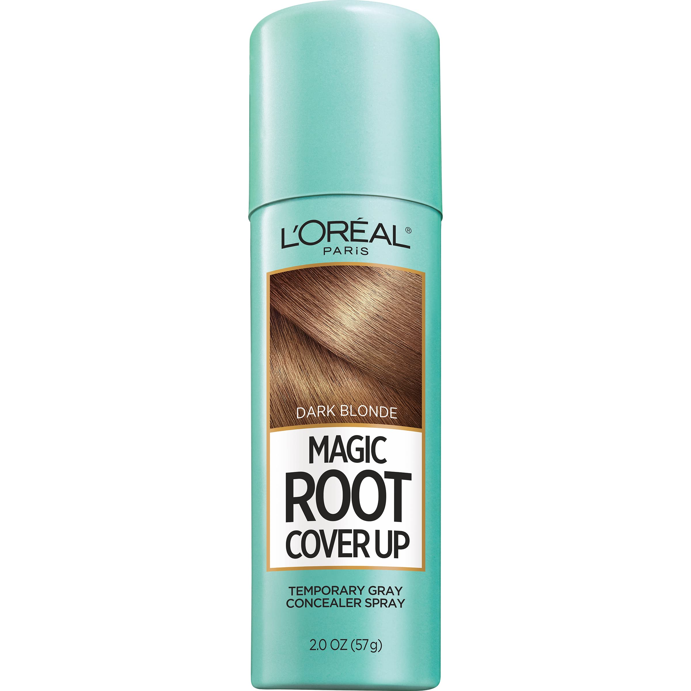 Version 1.0.0 L'Oreal Paris Root Cover Up Temporary Gray Concealer Spray, Hair Color Spray with Filling & Thickening Coverage, Dark Blonde, Packaging May Vary - Image 1