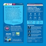 Mommy's Bliss Organic Baby Elderberry Drops, Immune Support with Vitamins, Prebiotics, Zinc & Organic Echinacea, Age 4 Months +, 3 Fl Oz (36 Servings) - Image 4