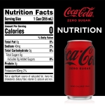 Coke Zero Sugar Cola Soda, 12 oz, 12 Pack (Package May Vary) - Image 5
