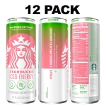 Starbucks Iced Energy Drink, Watermelon Splash, Zero Sugar Energy Drink, Plant Based Caffeine, Hydration, Mental Clarity, 12 Fl Oz Cans (Pack of 12) - Image 5