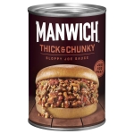 Manwich Sloppy Joe Sauce, Thick and Chunky, Canned Sauce, 15.5 oz