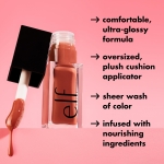 e.l.f. Glow Reviver Lip Oil, Nourishing Tinted Lip Oil For A High-shine Finish, Infused With Jojoba Oil, Vegan & Cruelty-free, Rose Envy - Image 5