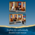 LEGO Harry Potter Hogwarts Express & Hogsmeade Station 76423 Building Toy Set; Harry Potter Gift Idea for Fans Aged 8+; Features a Buildable Train, Tracks, Ticket Office and 8 Harry Potter Minifigures - Image 4