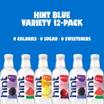 Hint Fruit-Infused Bottled Water, Best Sellers Variety Pack - Sugar Free Flavored Water with Zero Calories, Natural Fruit Essences, and No Artificial Sweeteners - 16 Fl Oz (Pack of 12) - Image 6