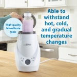 Dr. Brown's Natural Flow Anti-Colic Options+ Narrow Glass Baby Bottle 8 oz/250 mL, with Level 1 Slow Flow Nipple, 2 Pack, 0m+ - Image 6