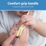 Dr. Brown's Infant-to-Toddler Training Toothbrush Set with Fluoride-Free Baby Toothpaste, Strawberry - Giraffe - 1.4oz - 0-3 years - Image 10