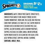 SpaghettiOs Original A to Z's Canned Pasta, Healthy Snack for Kids and Adults, 15.8 OZ Can (Pack of 12) - Image 4