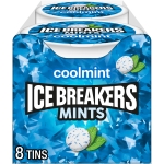 ICE BREAKERS Coolmint Sugar Free Mints Tins, 1.5 oz (8 Count)