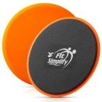 Fit Simplify Core Sliders Abdominal Exerciser with Instruction Guide and Carry Bag - Image 3