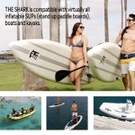 OutdoorMaster Shark High Pressure SUP Pump - Electric Air Pump with 20 PSI Active Cooling System Dual Stage Inflation & Auto-Off for Inflatable Paddle Board, Boats, Water Sports -2nd Gen - Image 2