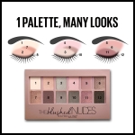 Maybelline The Blushed Nudes Eyeshadow Palette Makeup, 12 Pigmented Matte & Shimmer Shades, Blendable Powder, 1 Count - Image 3