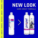 Propel, Kiwi Strawberry, Zero Calorie Sports Drinking Water with Electrolytes and Vitamins C&E, 16.9 Fl Oz (Pack of 12) - Packaging May Vary - Image 7