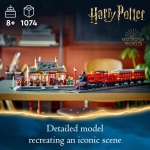 LEGO Harry Potter Hogwarts Express & Hogsmeade Station 76423 Building Toy Set; Harry Potter Gift Idea for Fans Aged 8+; Features a Buildable Train, Tracks, Ticket Office and 8 Harry Potter Minifigures - Image 7