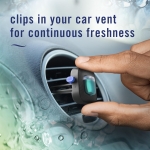 Febreze Unstopables Car Odor-Fighting Car Freshener Vent Clip Fresh Scent, .07 oz. Car Vent Clip, Pack of 4 (Packaging may vary) - Image 5