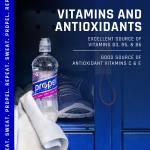 Propel, Kiwi Strawberry, Zero Calorie Sports Drinking Water with Electrolytes and Vitamins C&E, 16.9 Fl Oz (Pack of 12) - Packaging May Vary - Image 3