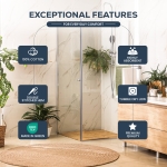 Utopia Towels 6 Pack Medium Bath Towel Set, 24 by 48 Inches, 500 GSM 100% Ring Spun Cotton, Lightweight and Highly Absorbent Quick Drying Premium Towels for Hotel, Spa and Bathroom, White - Image 6