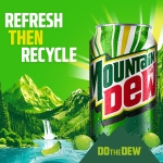 Mountain Dew Soda, Mini Cans, 7.5 Fl Oz (Pack of 10) - Image 3