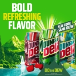 Mountain Dew Soda, Mini Cans, 7.5 Fl Oz (Pack of 10) - Image 4
