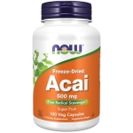 Acai 500 mg with Polyphenols, Ellagic Acid, and More, 100 Veg Capsules