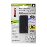 Legrand radiant RH453PGCCV6 450W Preset Decorator Rocker Dimmer Light Switch with Locator Light for Dimmable LED and CFL Bulbs, Single Pole/3-Way, Graphite (1 Count) - Image 2