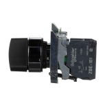 Schneider Electric XB4BD21 Harmony XB4 Selector Switch for Industrial Machinery with Metal Bezel, 2 Positions, Stay Put Operation, 1NO - Image 6