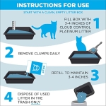 Cloud Control Platinum Multi-Cat Clumping Cat Litter with Hypoallergenic Light Scent - Image 6