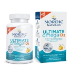 Ultimate Omega-D3, Lemon Flavor - 1280 mg Omega-3 + 1000 IU Vitamin D3