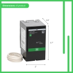 Square D by Schneider Electric HOM2175SB Homeline SurgeBreaker, Surge Protection Device, 25kA, 120/240V, 1-Phase, 3-Wire - Image 3